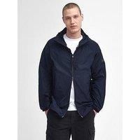 Barbour International Porter Hooded Showerproof Jacket - Dark Blue