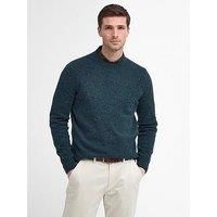 Barbour Tainsbury Crew Knitted Jumper - Dark Green