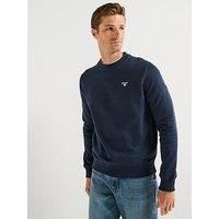 Barbour Beckhill Crew Neck Sweatshirt - Navy