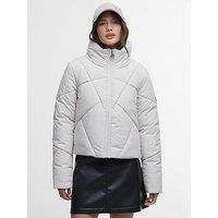 Barbour International Rowen Quilted Jacket - Cream