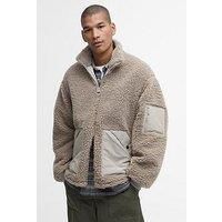 Barbour Weardale Fleece Jacket - Light Brown