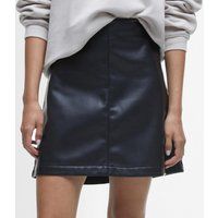 Barbour International Peyton Faux Leather Mini Skirt - UK 8