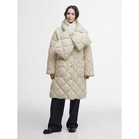 Barbour Brigitte Padded Coat - White