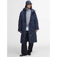 Barbour Romilly Quilted Coat - Navy