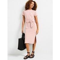 Barbour International Whitson Midi Dress - Pink