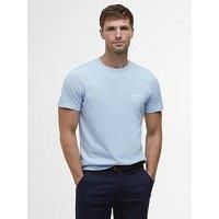 Barbour Cranmer Small Logo T-Shirt - Light Blue