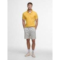 Barbour Cotton Linen Relaxed Shorts - Light Brown