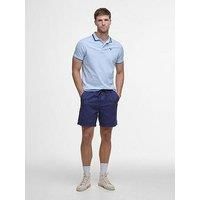 Barbour Washed Oxford Relaxed Shorts - Dark Blue