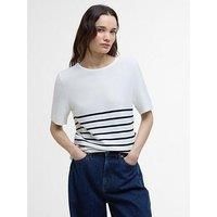 Barbour Ivy Knitted Jumper - White