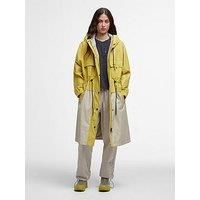 Barbour Evie Showerproof Parka - Yellow