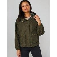 Barbour Mae Showerproof Jacket - Khaki