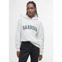 Barbour Northumberland Hoodie - White