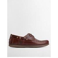 Barbour Tiller Moccasin Lace Up Boot - Brown