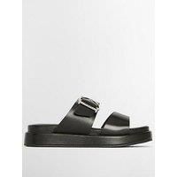 Barbour Adele Leather Sandals - UK 3 - Black