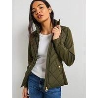 Barbour International Natalia Quilted Sweat - Green