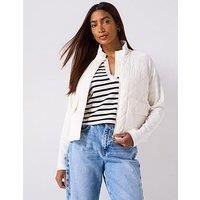 Barbour International Ebony Quilted Sweat - Beige