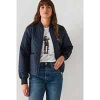Barbour Reyna Quilt - Navy