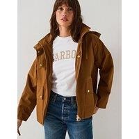 Barbour Cecile Showerproof Jacket - Brown