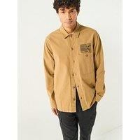 Barbour International Steve Mcqueen Overshirt- Beige