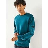 Barbour International Grip Crew Sweatshirt - Blue