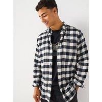 Barbour International Blackstreak Check Shirt- Black