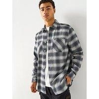 Barbour International Ashby Ombre Shirt- Black