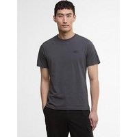 Barbour International Small Logo Short Sleeve T-Shirt-Grey
