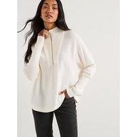 Barbour International Lola Knitted Jumper - Off White