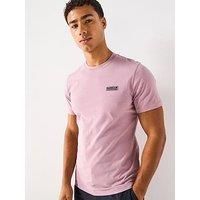 Barbour International Small Logo Short Sleeve T-Shirt - Light Pink