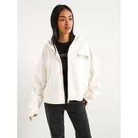 Barbour International Lana Zip Hoodie - Off White
