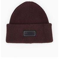 Barbour International Craywell Beanie Hat - Burgundy