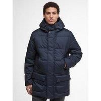 Barbour Winter Beaufort Waterproof Parka Coat- Navy