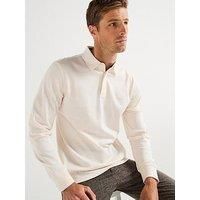 Barbour Waketown Long Sleeve Polo Shirt - White