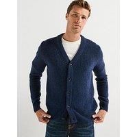 Barbour Mainland Knitted Cardigan- Navy