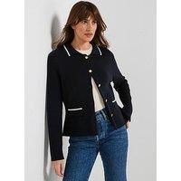 Barbour Colleen Knitted Cardigan - Navy