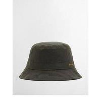 Barbour Belsay Wax Bucket Hat - Black