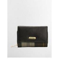 Barbour Rosa Leather French Purse - Black