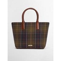Barbour Birch Tartan Tote Bag - Green