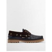Barbour Deck Boat Shoes - Navy