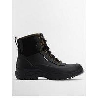 Barbour Marlow Lace Up Wellington Boots - Black