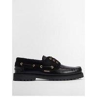 Barbour Deck Boat Shoes - Black