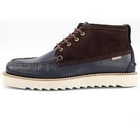 Barbour Hadston Two Tone Chukka Boots - Brown