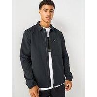 Barbour International Coil Nylon Overshirt- Black