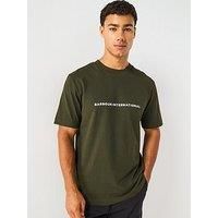 Barbour  Motored T-Shirt Sage  men's T shirt in Green