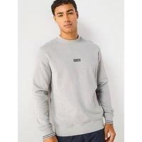 Barbour International Stelar Crew Sweat Top - Grey