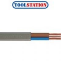 Doncaster Cables Twin & Earth Cable (6242Y) Grey 1.0mm2 x 50m Drum