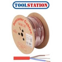 Doncaster Cables Firesure 2 Core Fire Alarm Cable 100m Red