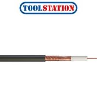 Doncaster Cables Coaxial Satellite Cable (CT100) Black 25m Drum