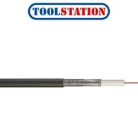 Doncaster Cables Satellite Coaxial Cable (RG6) Black 25m Drum