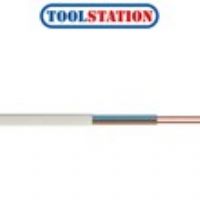 Doncaster Cables 2 Core Round Flex Cable (2182Y) 0.75mm2 x 5m Coil